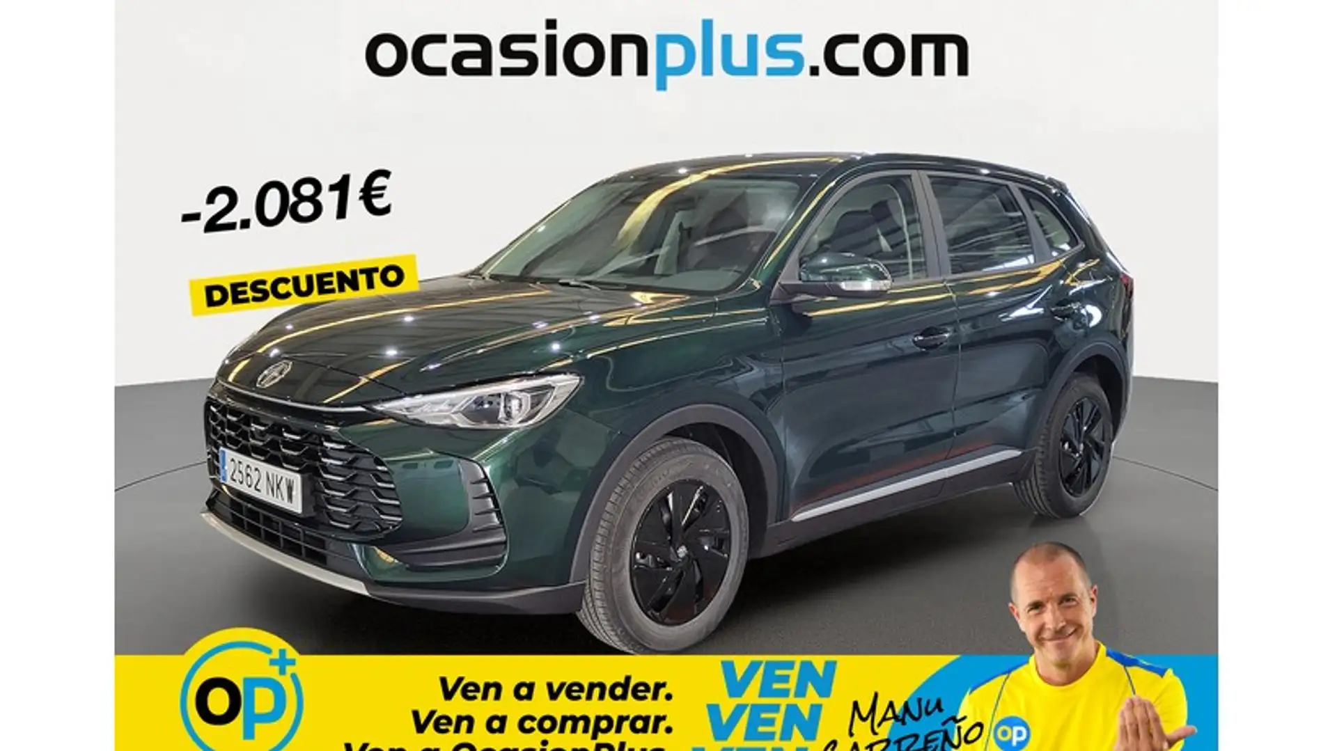 MG ZS 1.5 Hybrid+ Standard Verde - 1