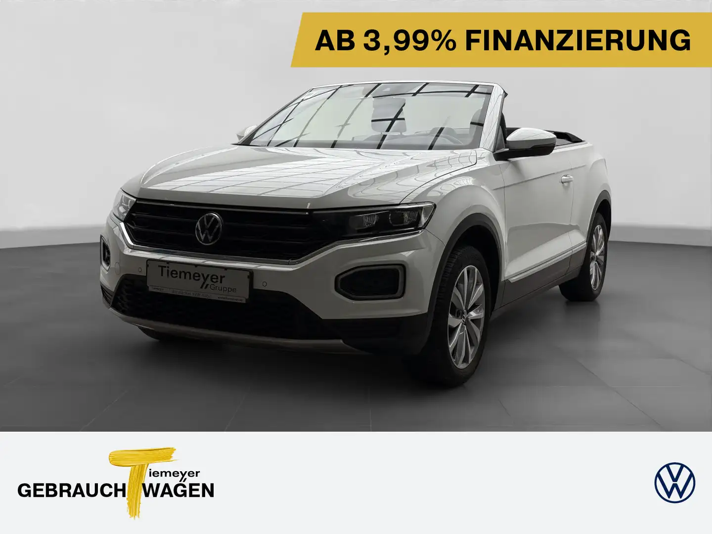 Volkswagen T-Roc Cabrio 1.0 TSI STYLE LED NAVI WINTERPAKET White - 1