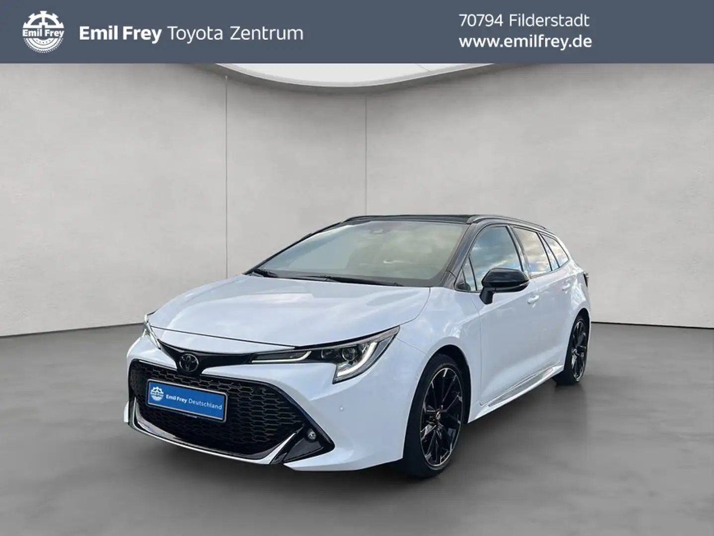Toyota Corolla 2.0 Hybrid Touring Sports GR Sport PANO JB Blanc - 1