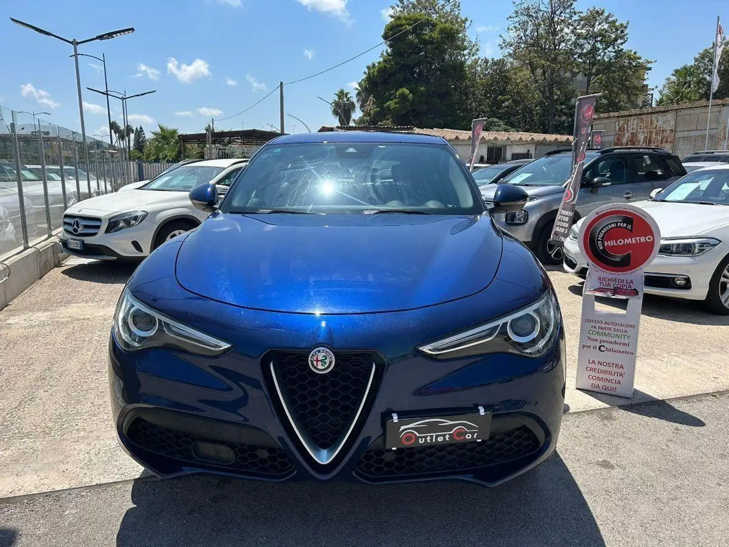 Alfa Romeo Stelvio 2.2 T.diesel 190 CV AT8 Q4 Exec. Bleu - 2