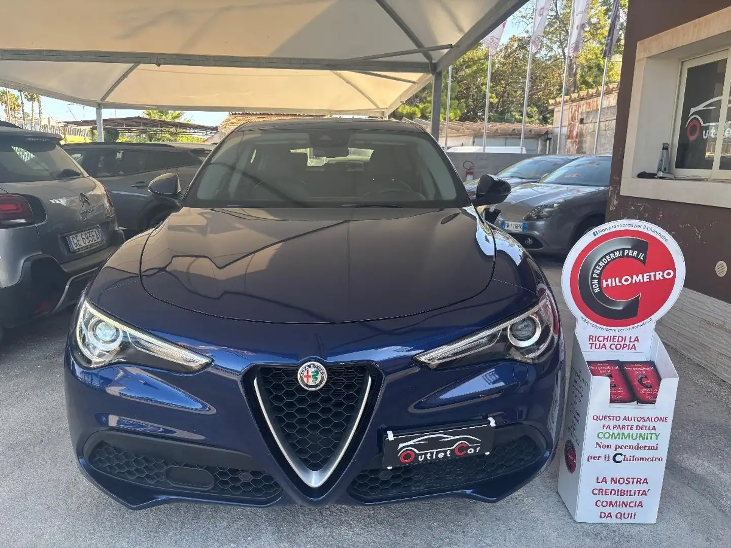 Alfa Romeo Stelvio 2.2 T.diesel 190 CV AT8 Q4 Exec. Blu/Azzurro - 2