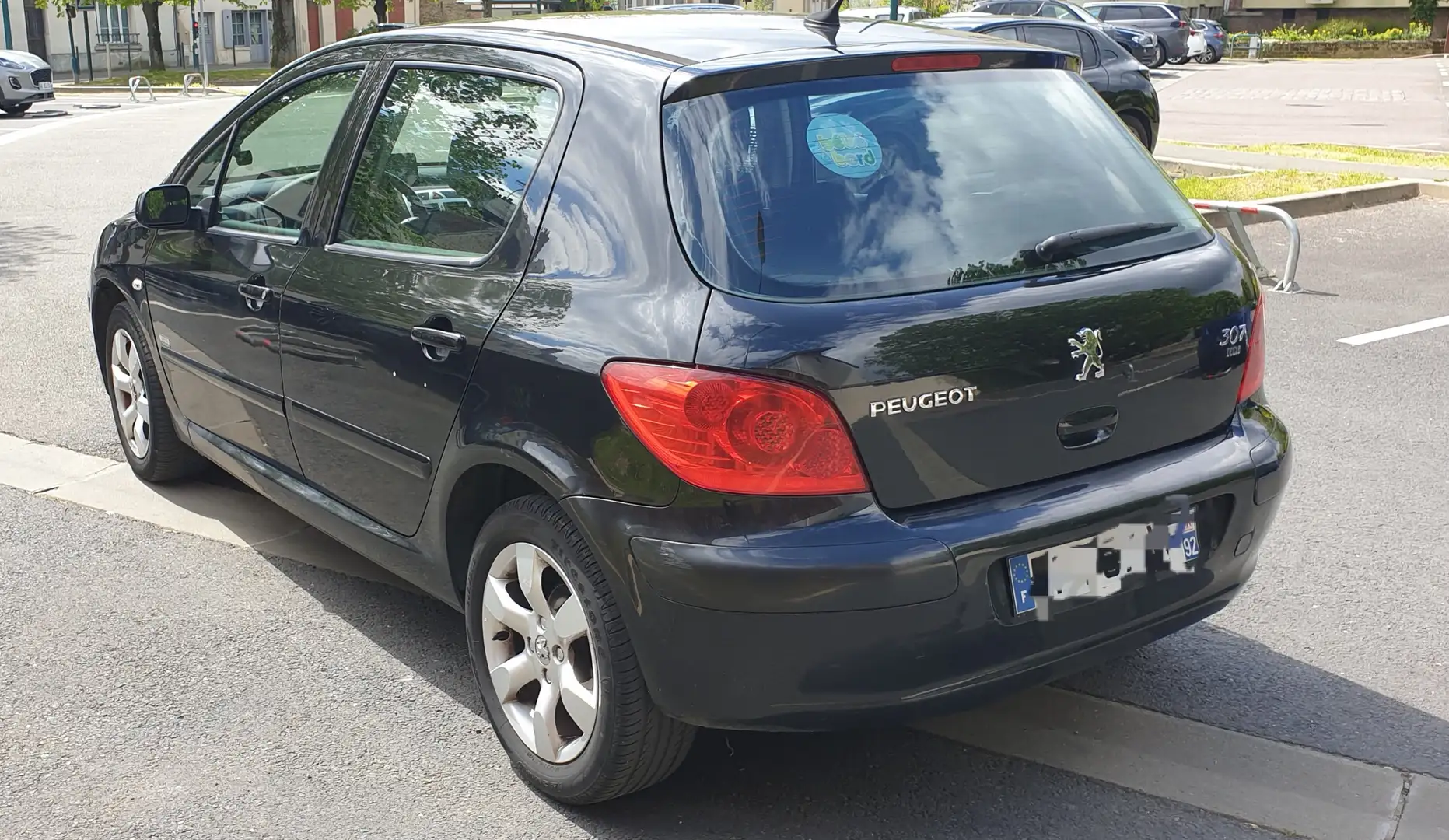 Peugeot 307 1.6 HDi 16v - 110 Navteq on Board FAP Fekete - 1