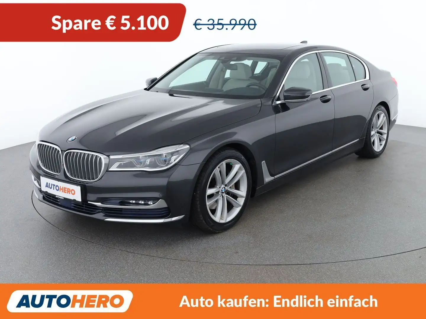 BMW 740 740d xDrive Grau - 1