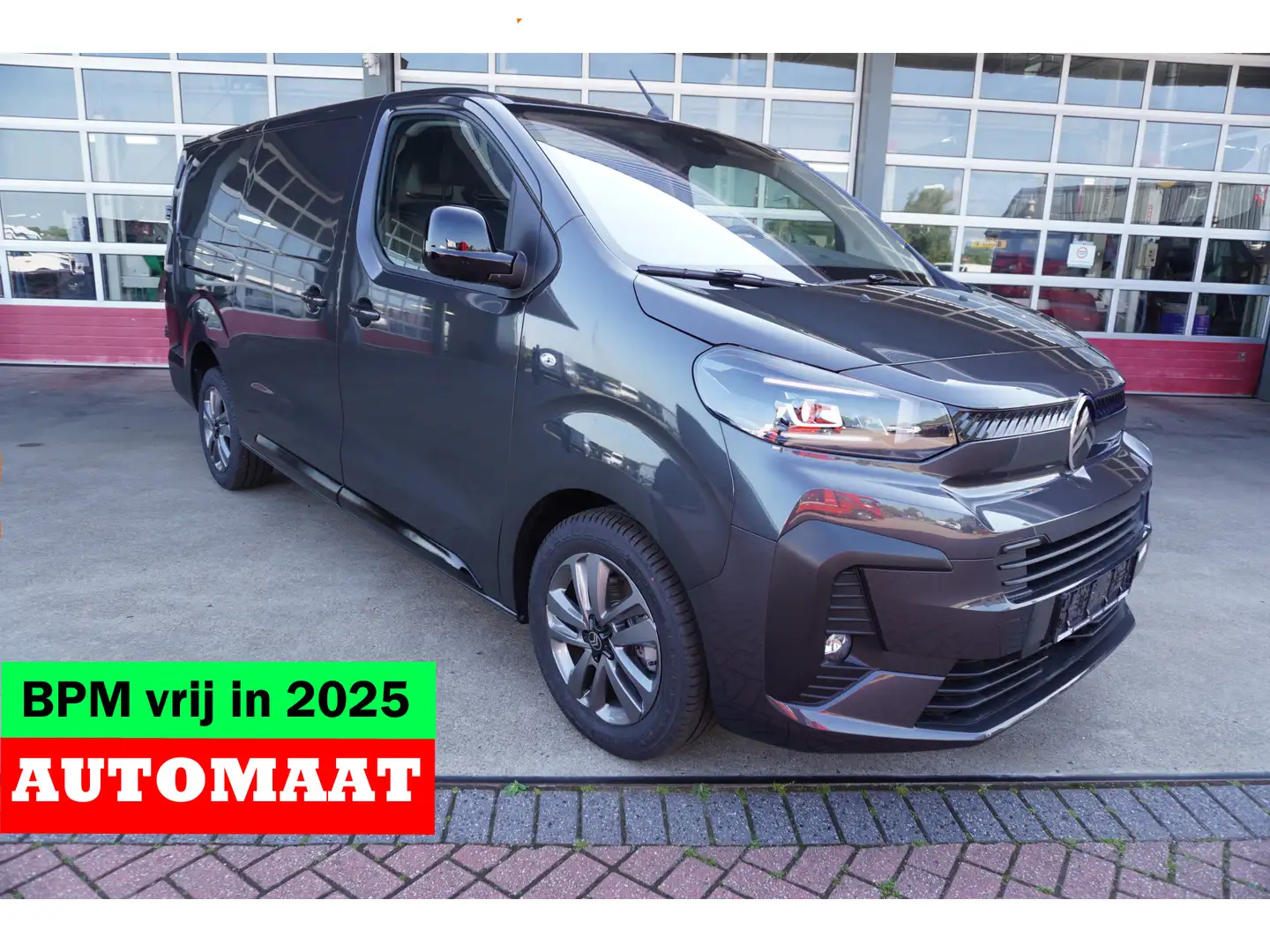 Citroen Jumpy 2.0 BlueHDI 180PK S&S L3 Automaat nr.V172 Climat | Grijs - 1
