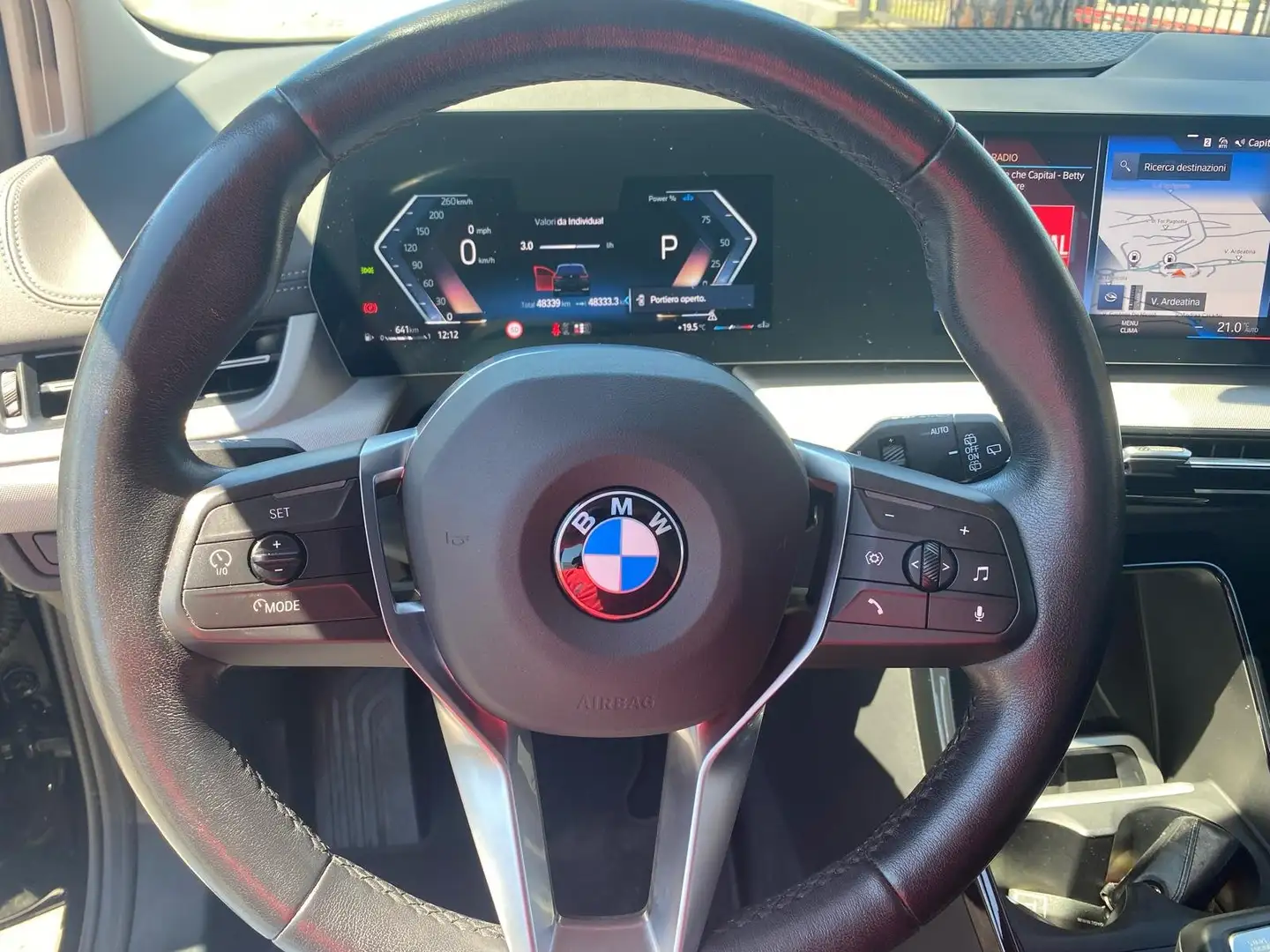 BMW 220 Serie2U06ActiveTourer220iActiveTourermhev 48V auto Nero - 2