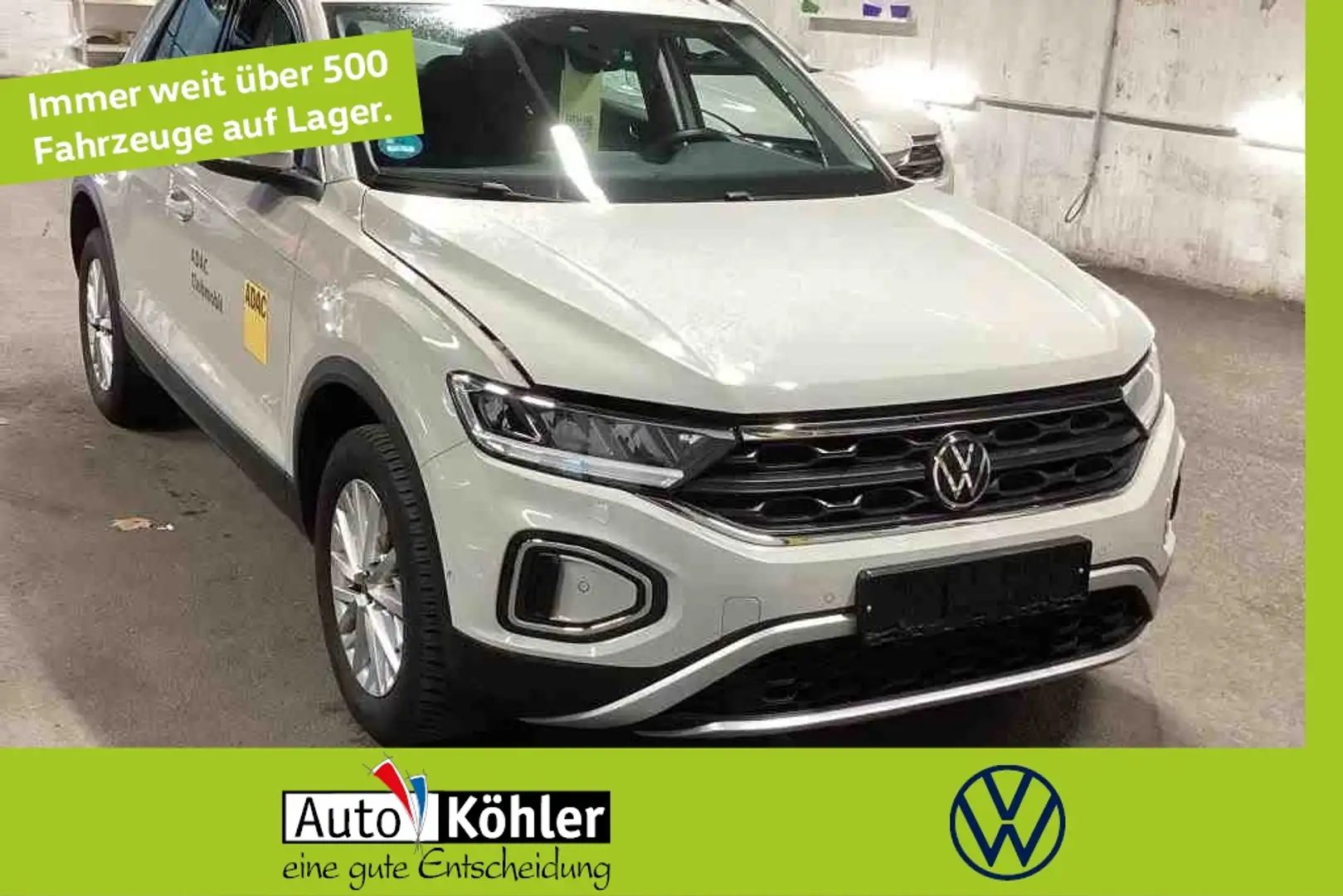 Volkswagen T-Roc Life TSi DSG CarPlay/AHK/Virt/LED/Facelift Grau - 1