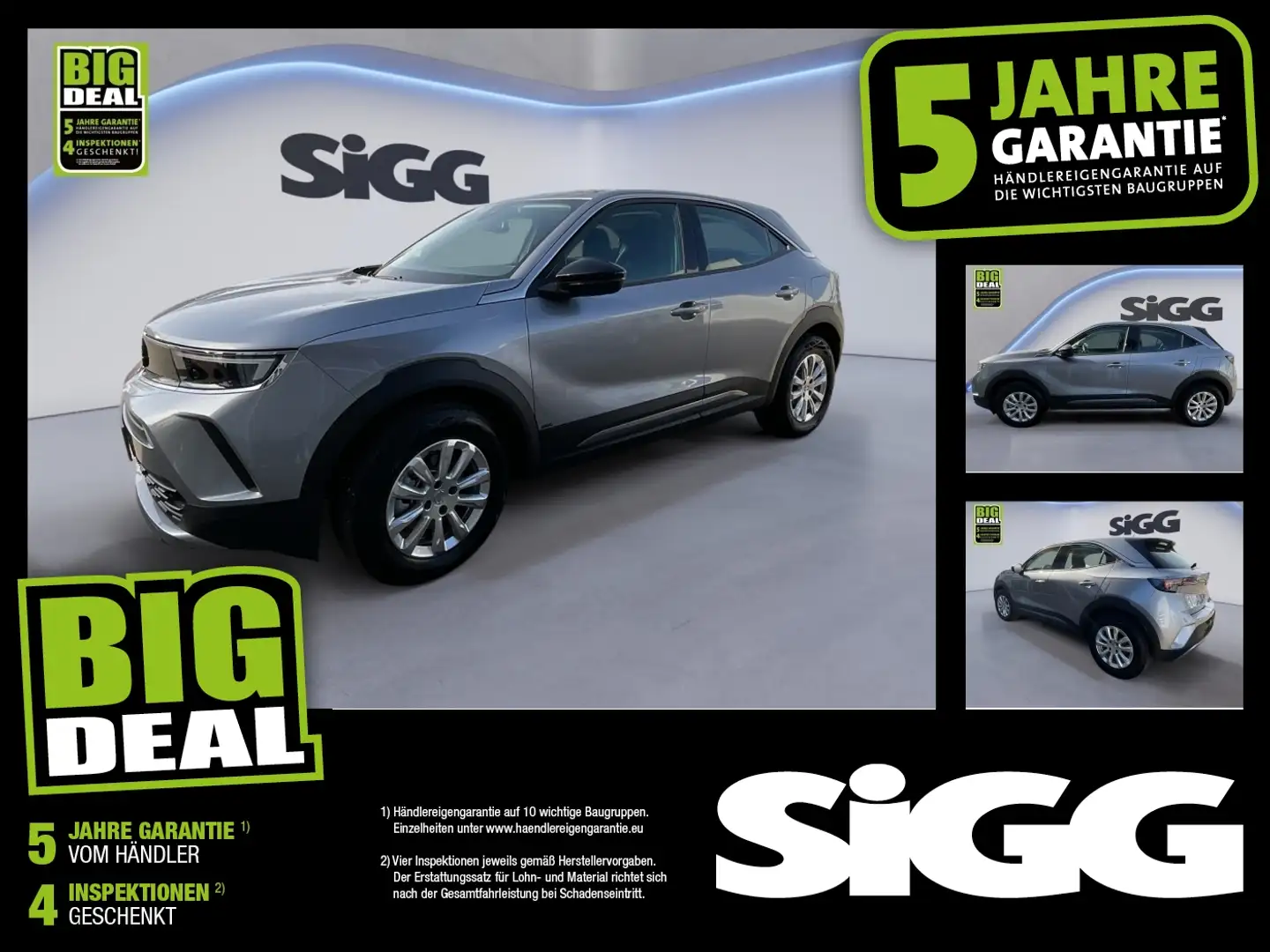 Opel Mokka-E Mokka ELEKTRO Edition Klima, Sitzheizung Gris - 1