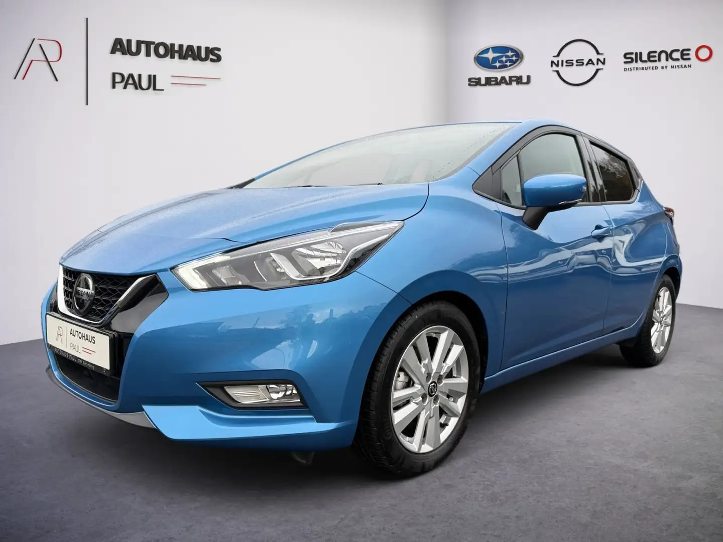 Nissan Micra 1.0 N-Way, Automatik, Navi, Kamera, SHZ,LM Blau - 2
