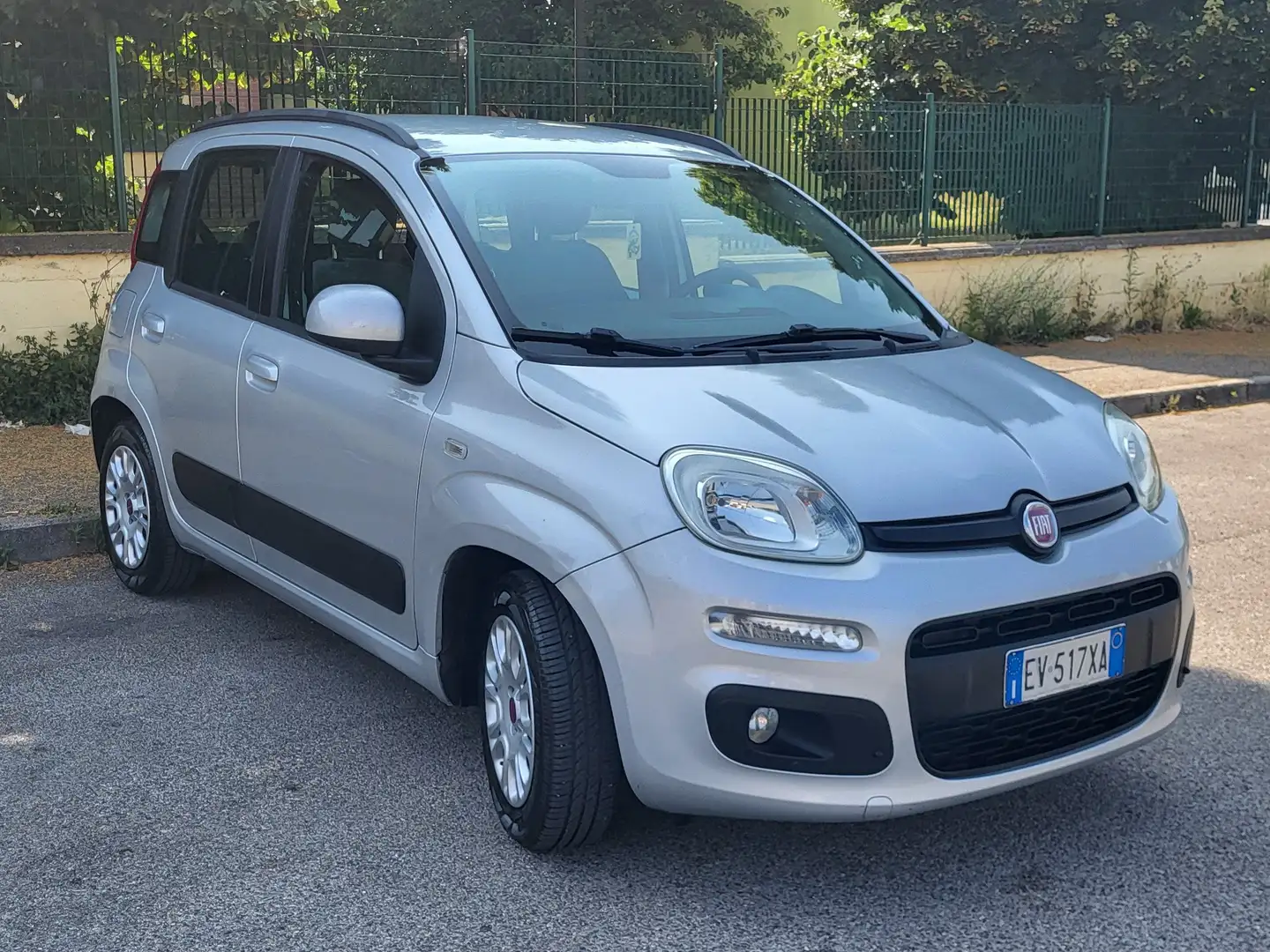 Fiat Panda Panda 1.2 Lounge GPL 69cv E6 Argent - 2