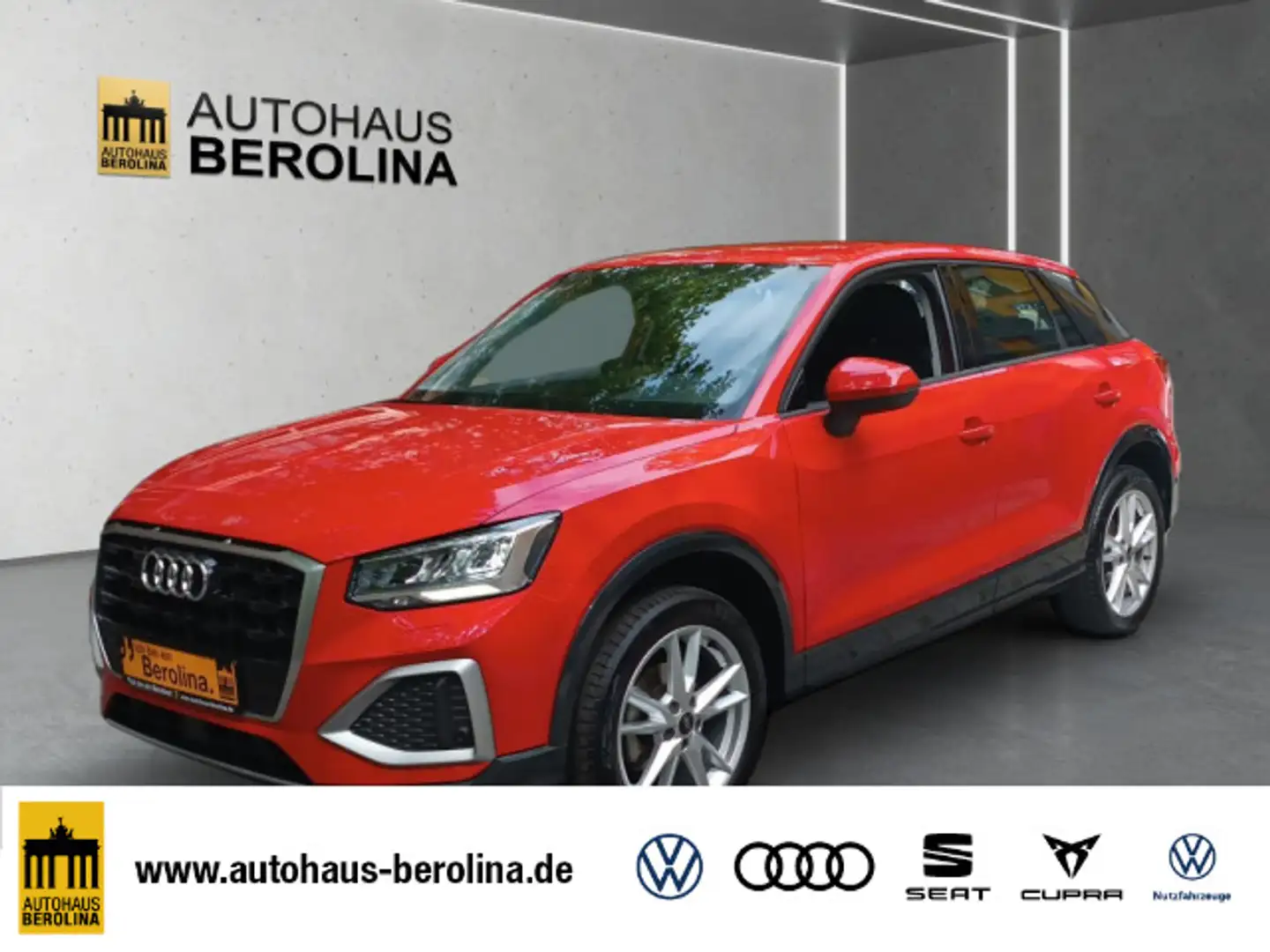 Audi Q2 30 TFSI Adv. *R-CAM*PDC+*LED*Virt.C* Rot - 1