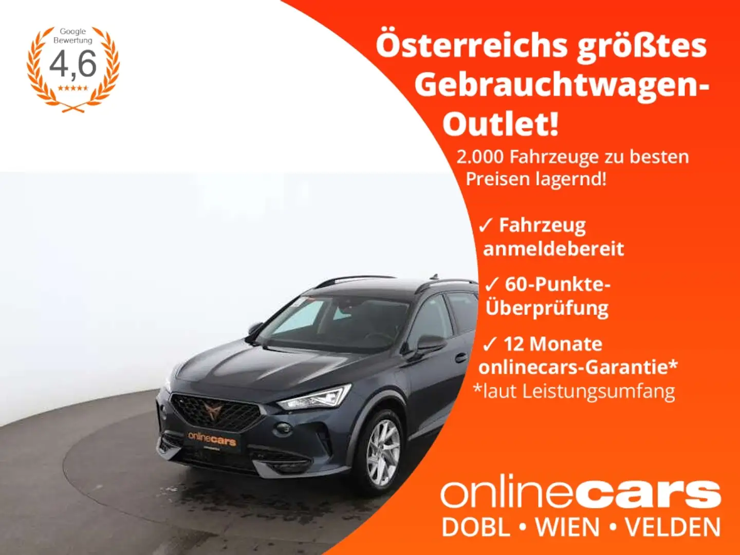 CUPRA Formentor 1.4 eHybrid PHEV 150/204 Aut LED RADAR Gris - 1