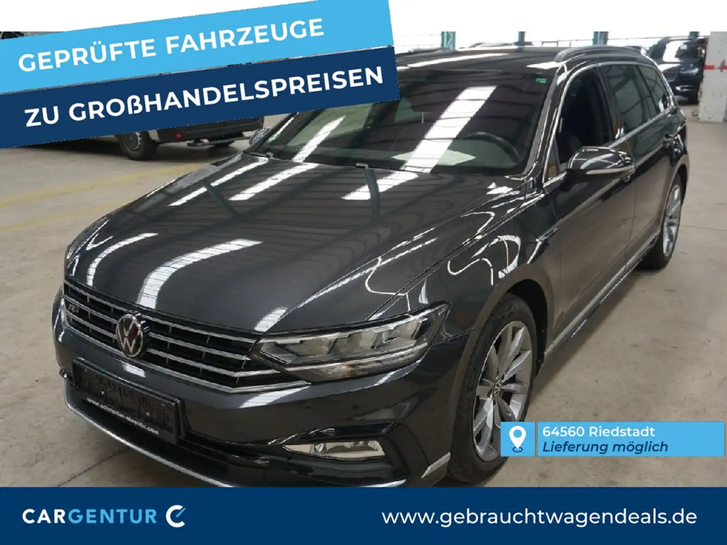 Volkswagen Passat Variant 2.0 TDI Business R-Line AHK Grau - 1