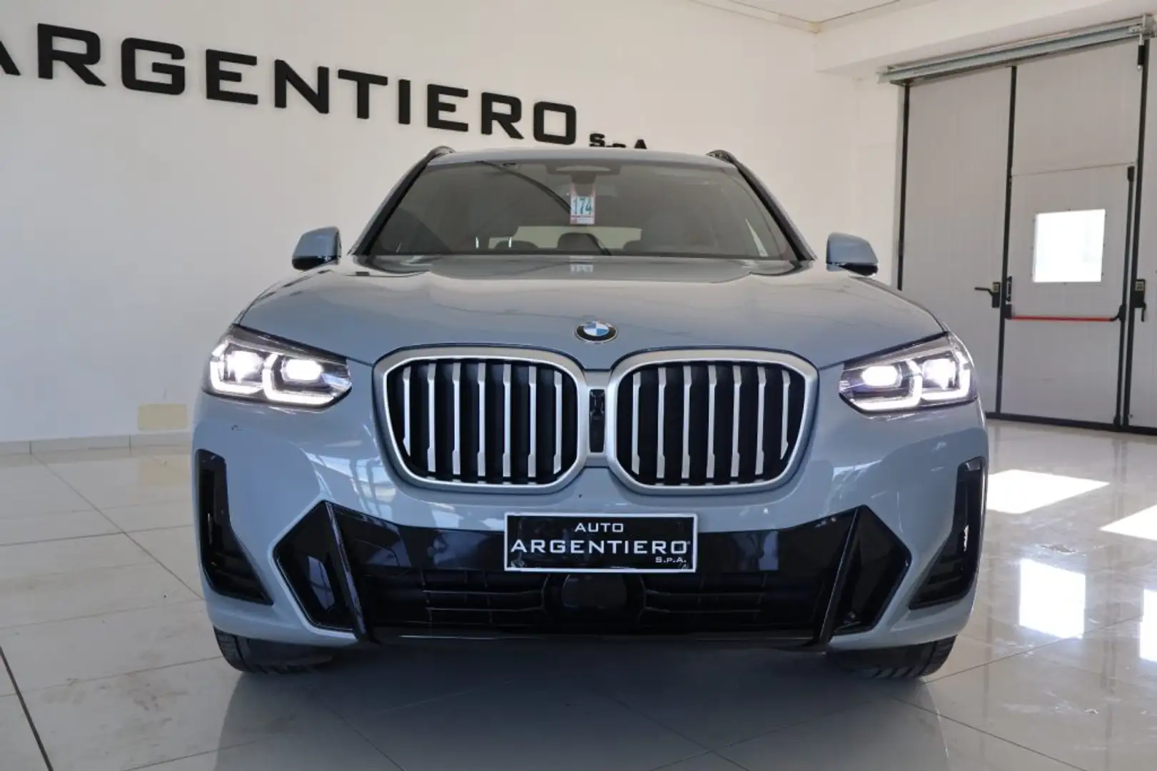 BMW X3 xDrive20d 48V Msport telecamere 360° virtual Grigio - 2