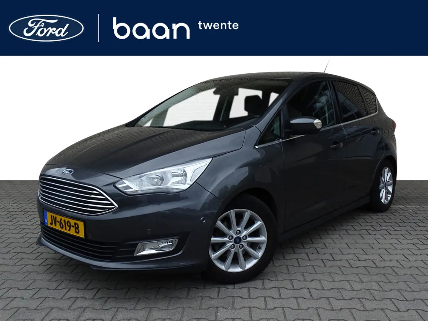 Ford C-Max 1.0 Titanium / Trekhaak / Winter Pack / All season Grijs - 1