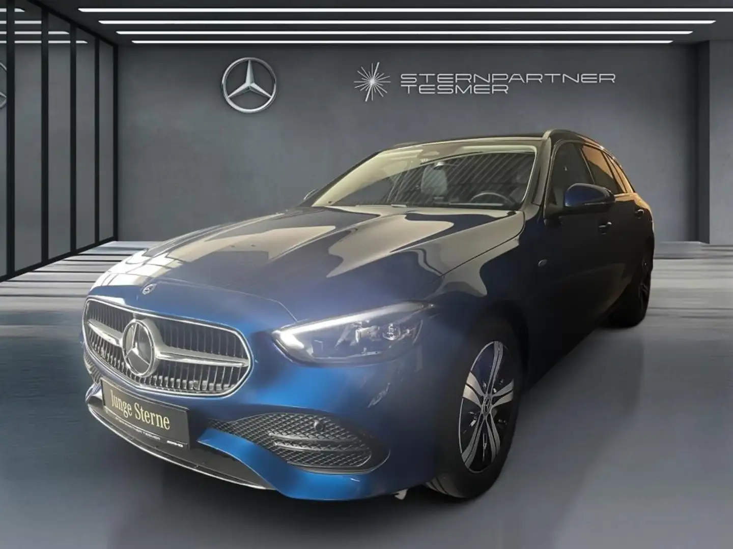 Mercedes-Benz C 300 e T AVANTGARDE+PANO+AHK+360°+MBUX Blau - 1