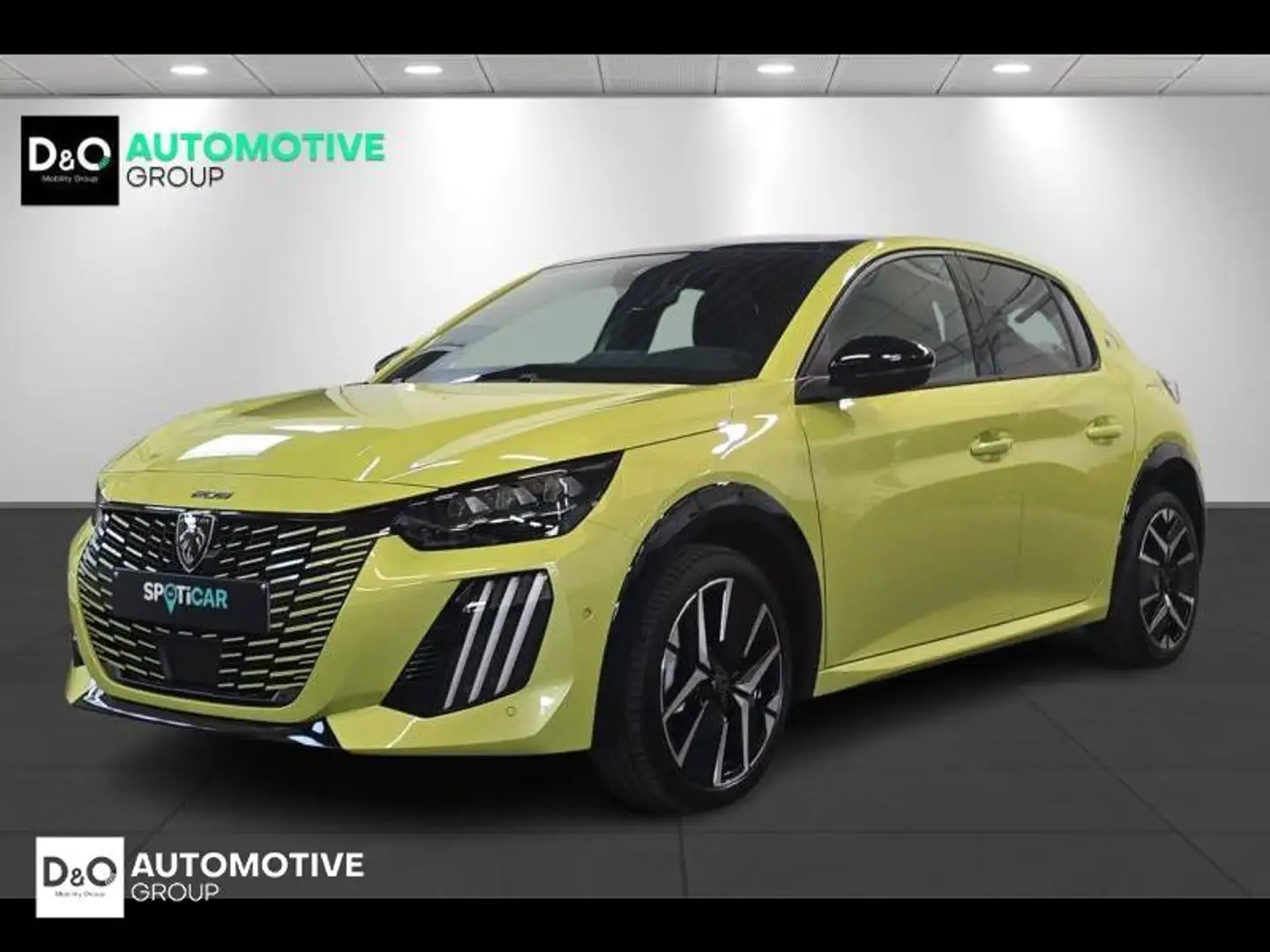 Peugeot 208 GT 156pk NEW camera gps panodak Jaune - 1
