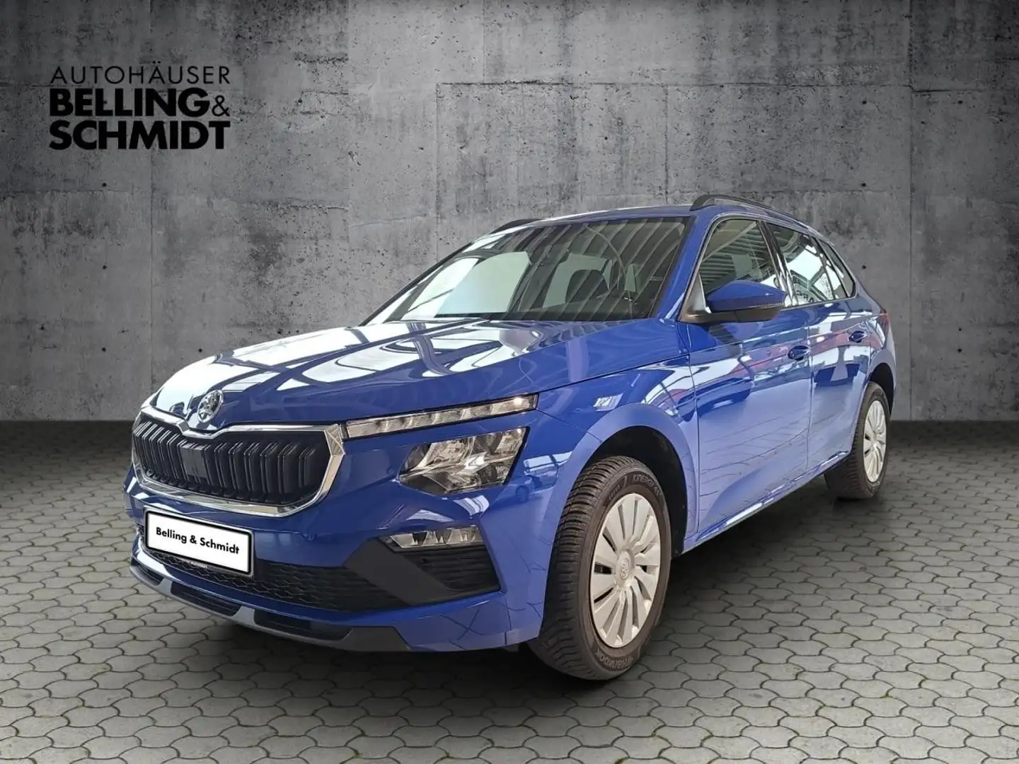 Skoda Kamiq 1.0TSI Tempomat SHZ LED Klima Bluetooth Modrá - 1
