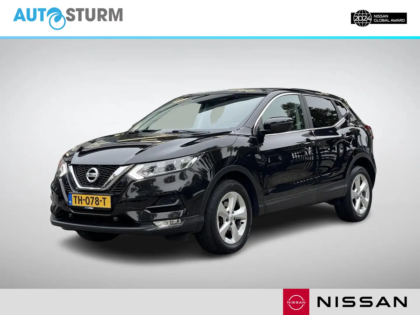 Nissan Qashqai 1.2 Acenta Connect Pack + Trekhaak! Zwart - 1