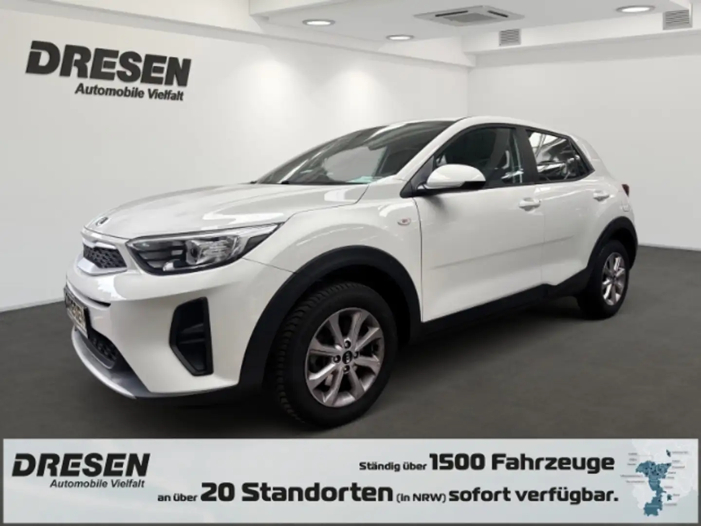 Kia Stonic Edition 7 1.2 CARPLAY,SITZHZG,BLUETOOTH,LENKRADHZG Weiß - 1