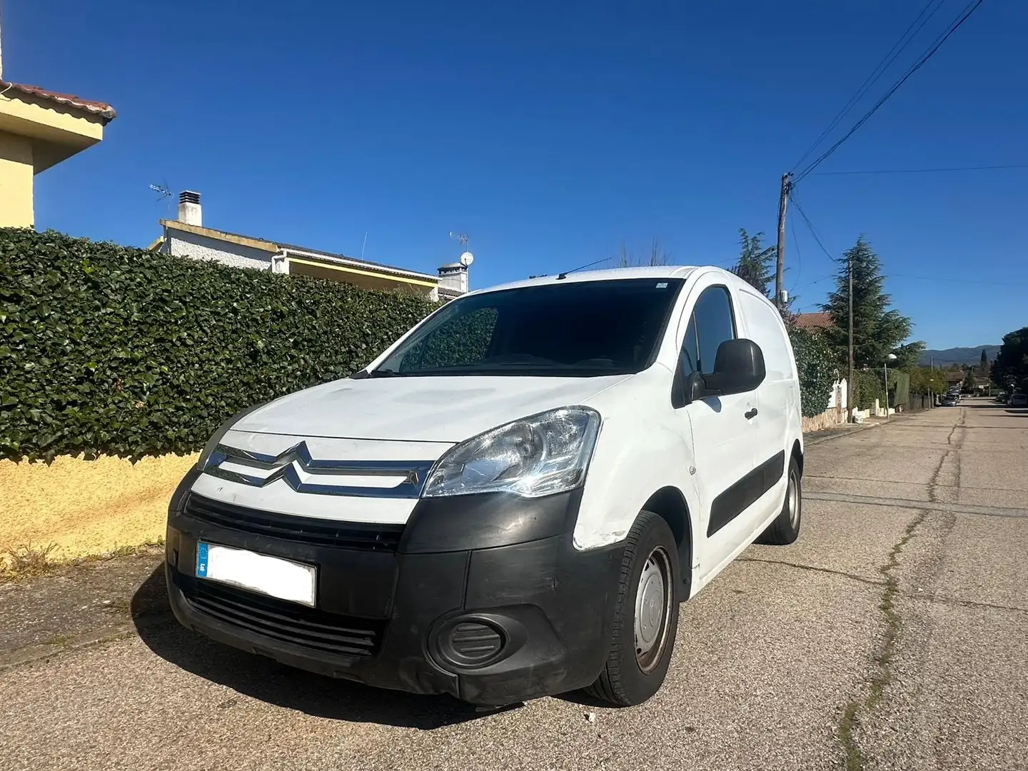 Citroen Berlingo Berlingo Furgón 1.6HDI 75 X 600 X Blanco - 1