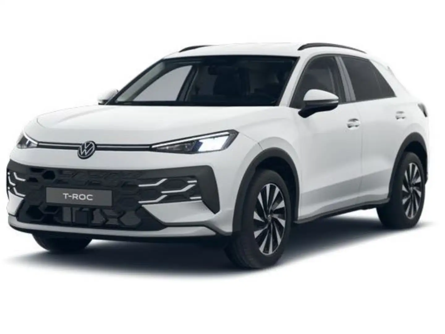 Volkswagen T-Roc Life 1.5 eTSI DSG ACC*CAM*SHZ*LED*PDC Wit - 2