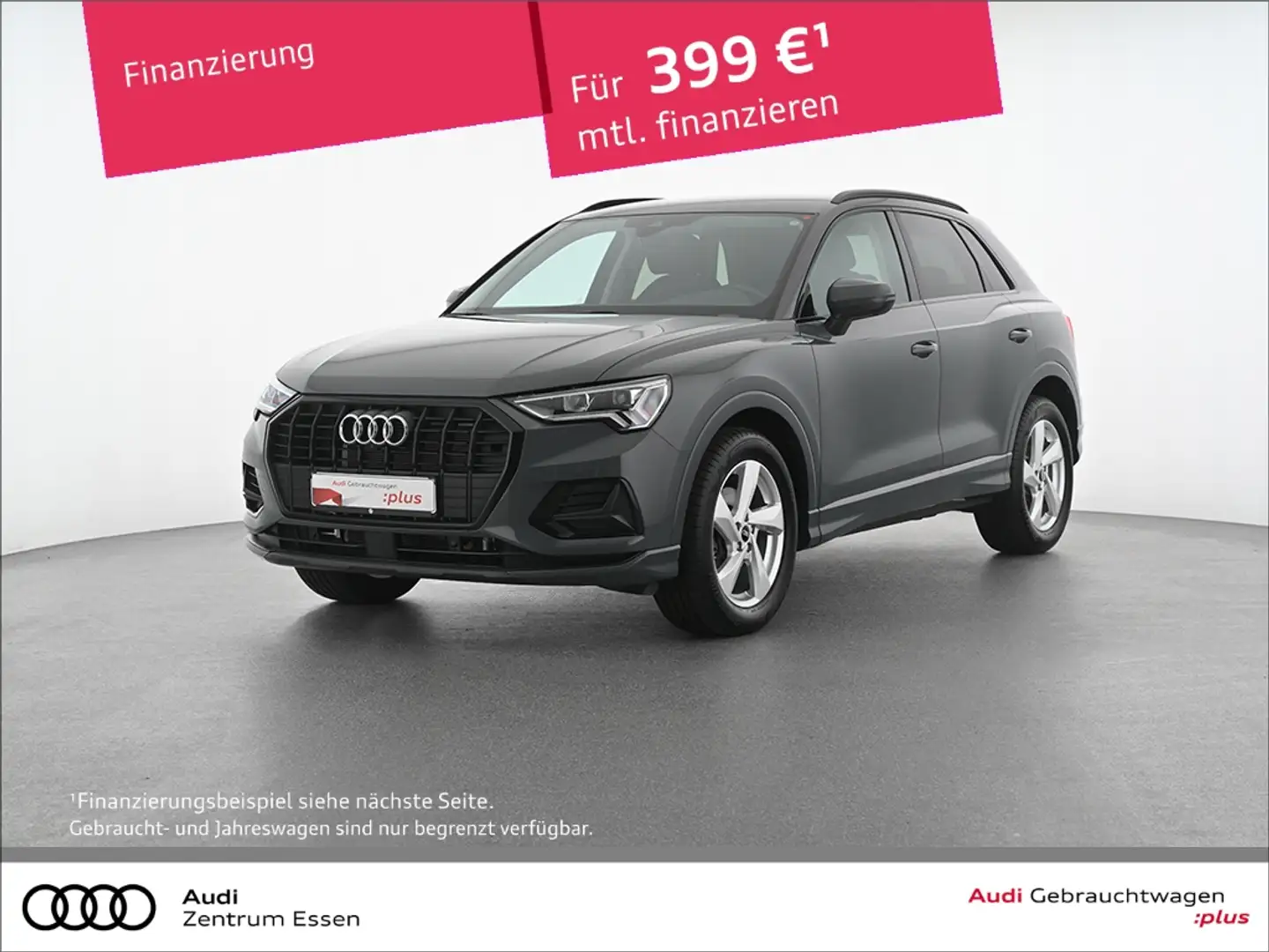 Audi Q3 35 TFSI Advanced S-TRONIC LED NAV PLUS RÜFA   PDC Grau - 1