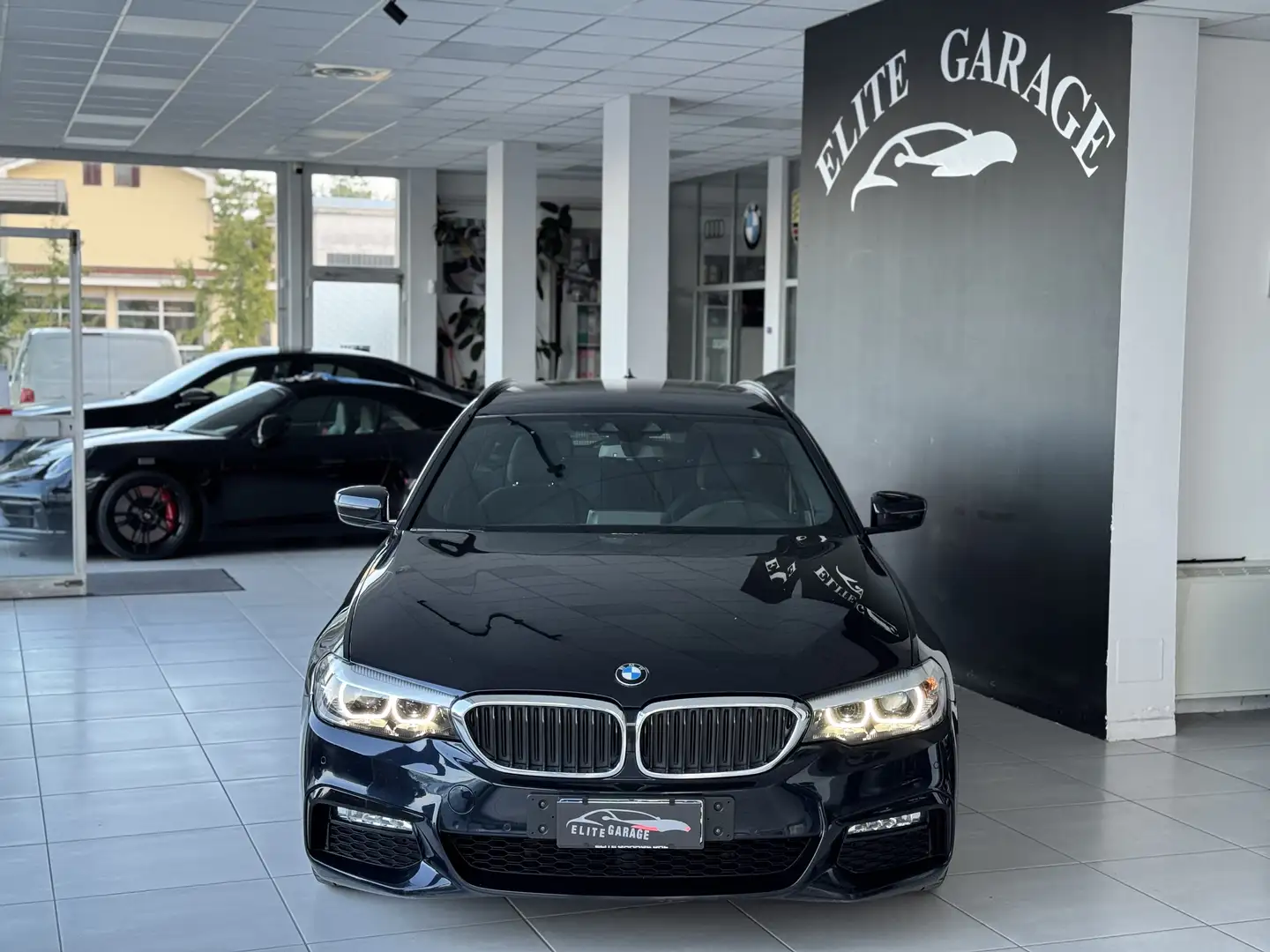 BMW 520 d Touring Msport auto 131000km TAGLIANDI BMW Blu/Azzurro - 2