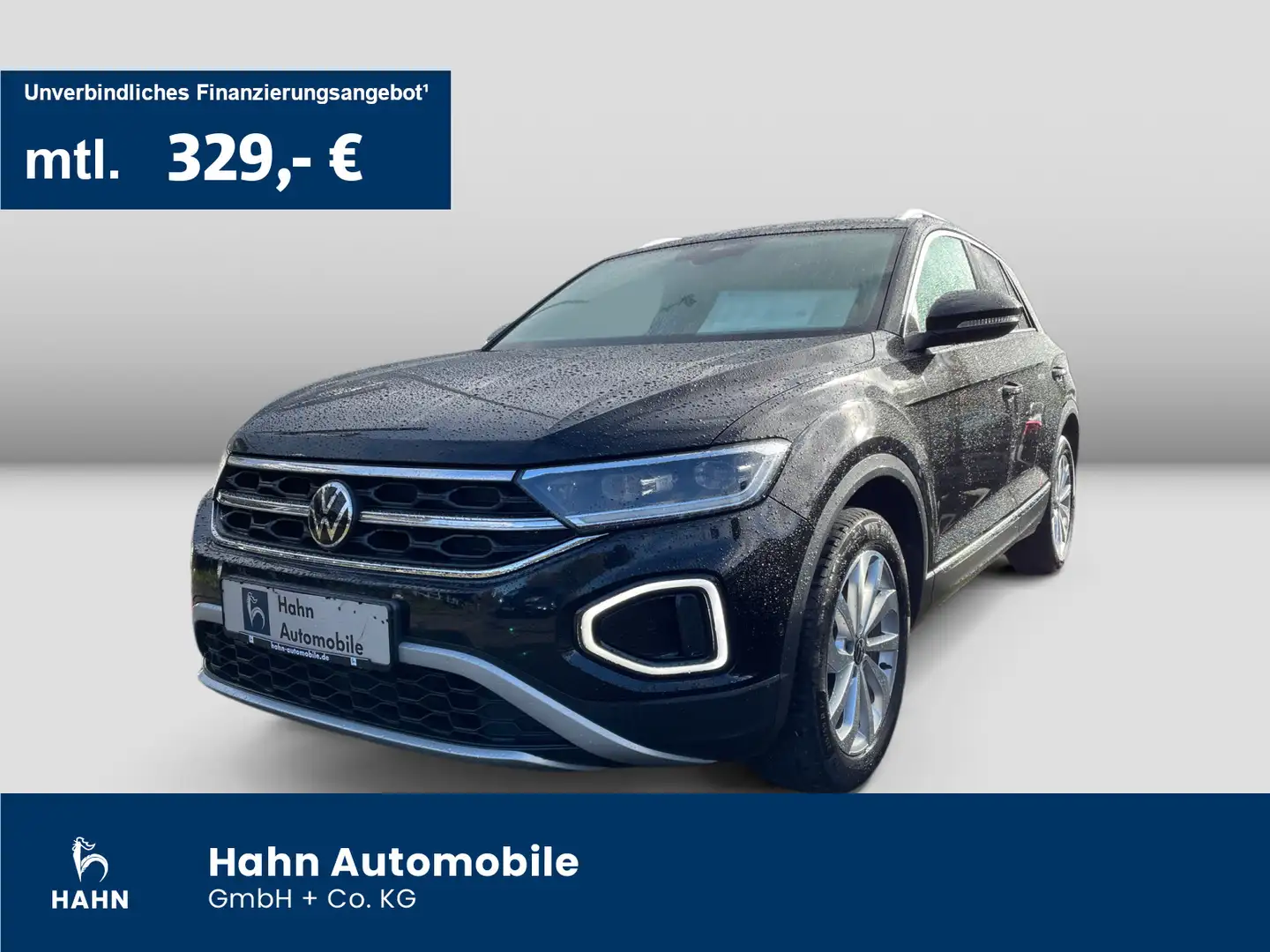 Volkswagen T-Roc 1.0TSI Style App-C Cam LED+ Navi Sportsitz Schwarz - 1