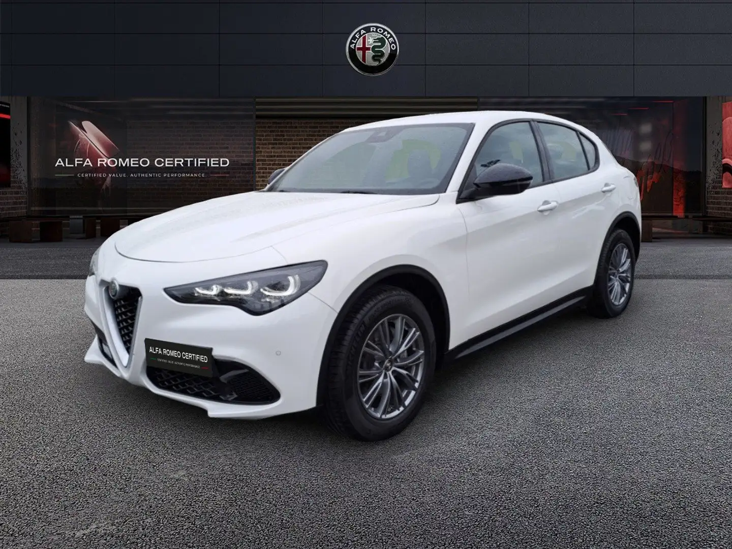 Alfa Romeo Stelvio 2.0 T 280 CV Super AT8 Q4 Bianco - 1