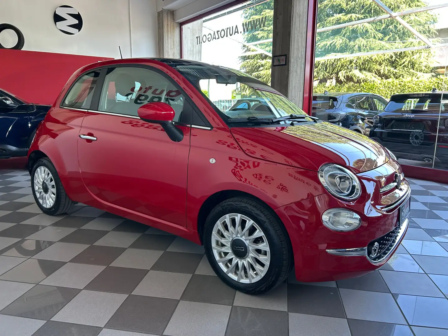 Fiat 500 1.0 hybrid Dolcevita 70cv Roşu - 2