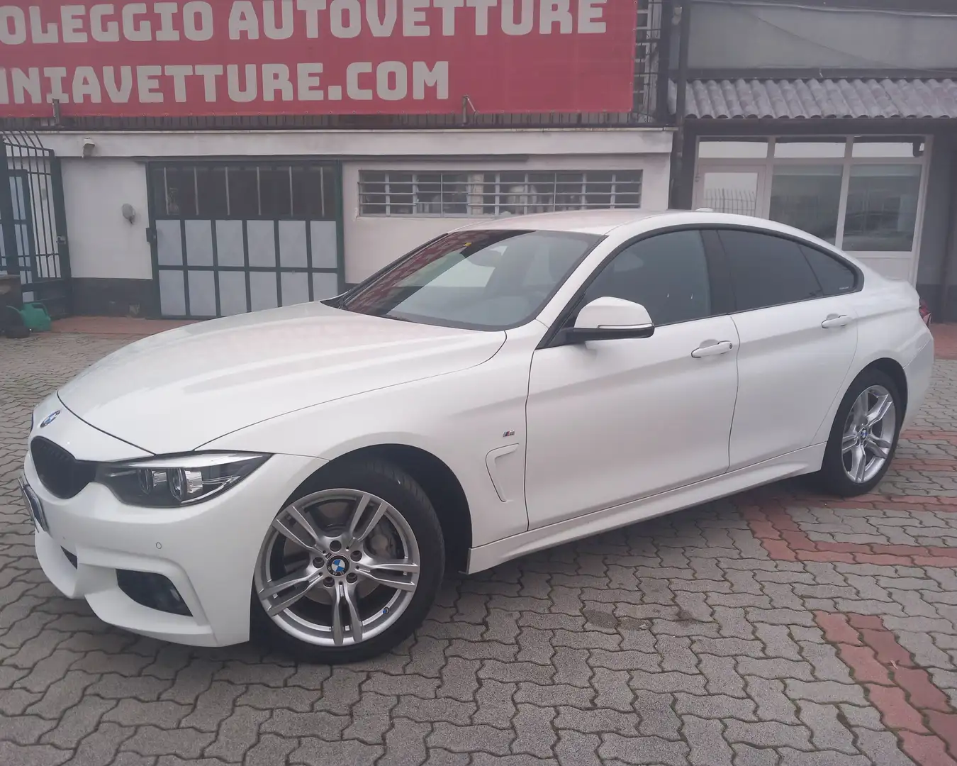 BMW 435 Serie 4 F36 435d Gran Coupe xdrive Msport auto Weiß - 1