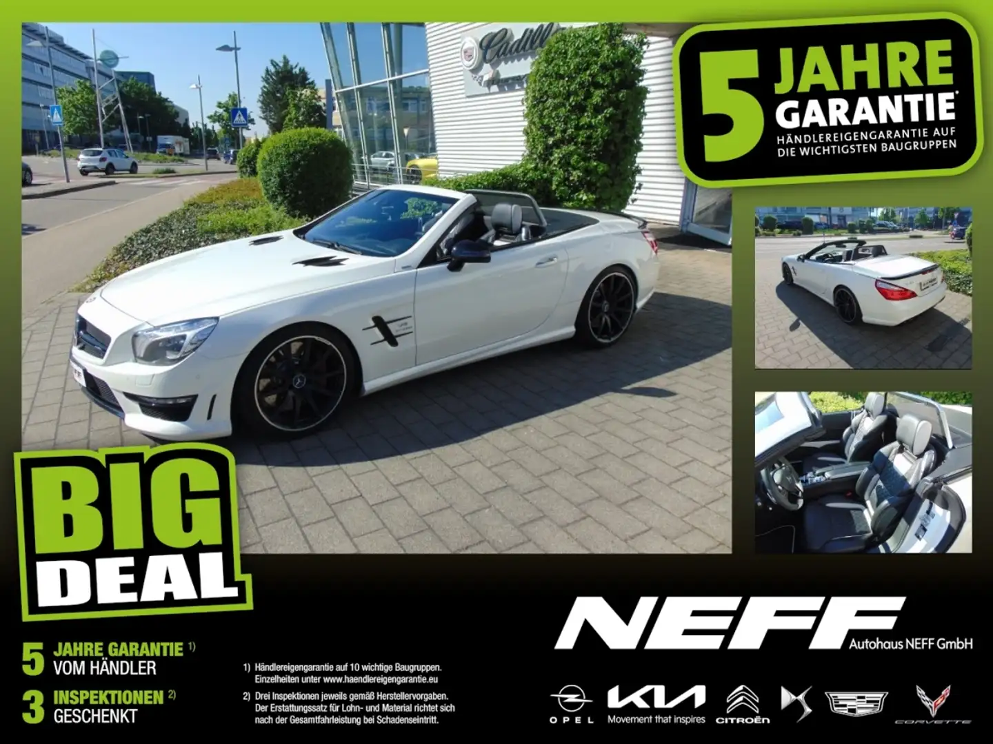 Mercedes-Benz SL 63 AMG 2LOOK-EDITION BiXenon LM Navi Sport Alb - 1