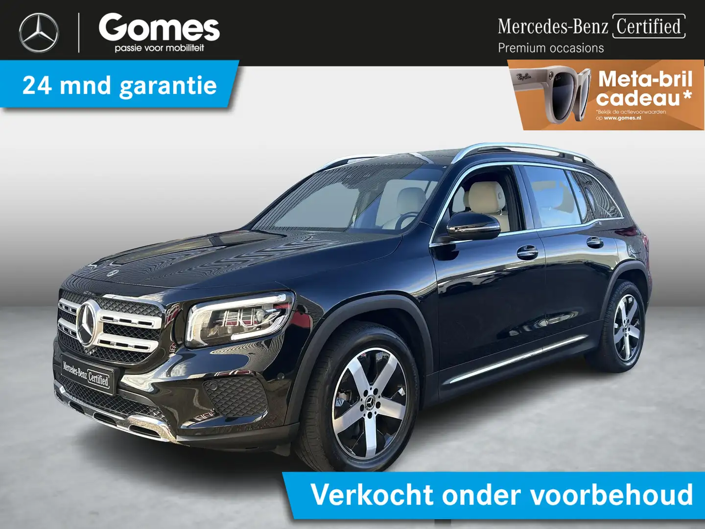 Mercedes-Benz GLB 200 Luxury | Beige Interieur | Panoramadak | Cruise Co Zwart - 1