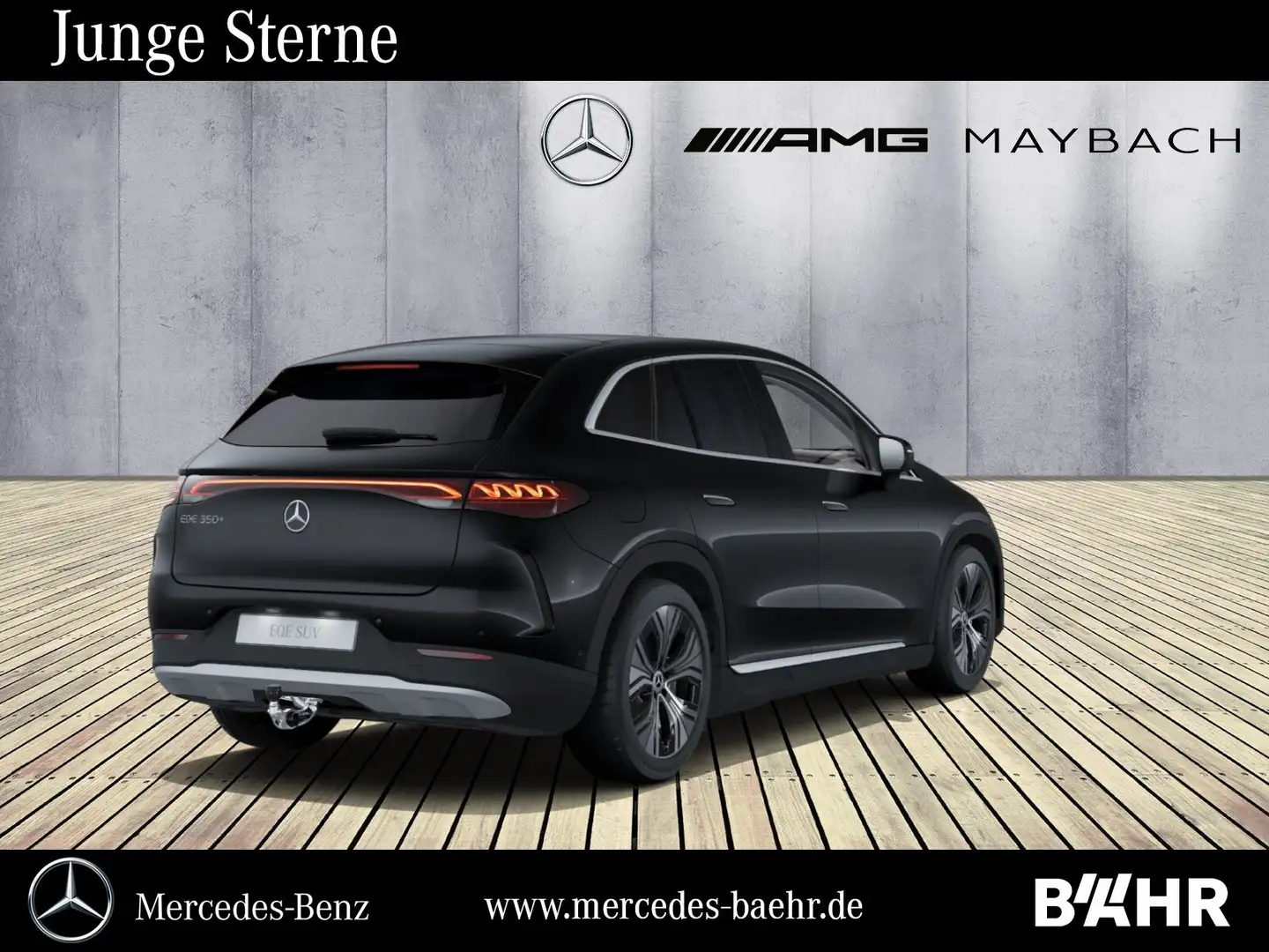 Mercedes-Benz EQE SUV EQE 350+ SUV AHK/360°/"Flex-Bonus" - 3.850 Euro! Schwarz - 2