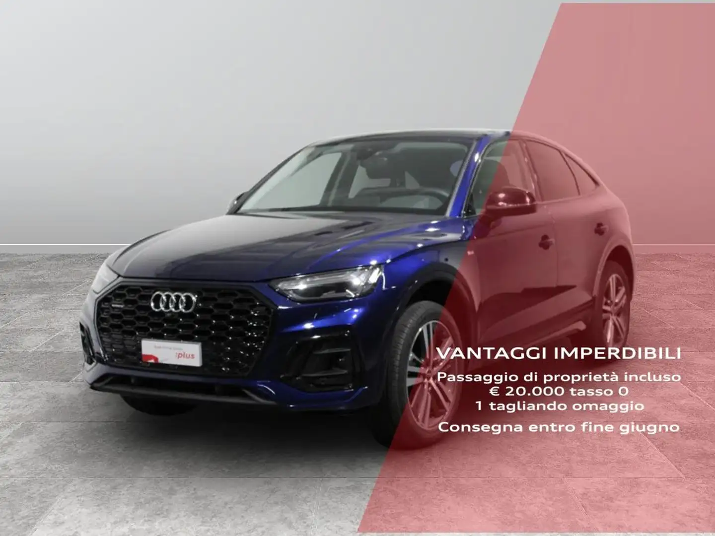 Audi Q5 Sportback 40 2.0 tdi mhev 12V S line quattro s Blu/Azzurro - 1