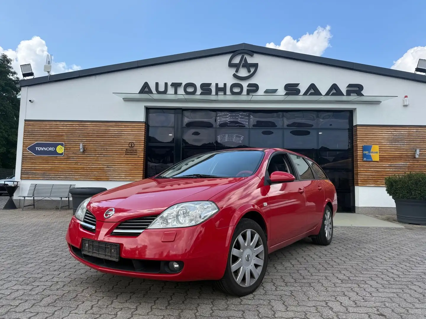 Nissan Primera Traveller Tekna Tüv bis 2027 Roşu - 1