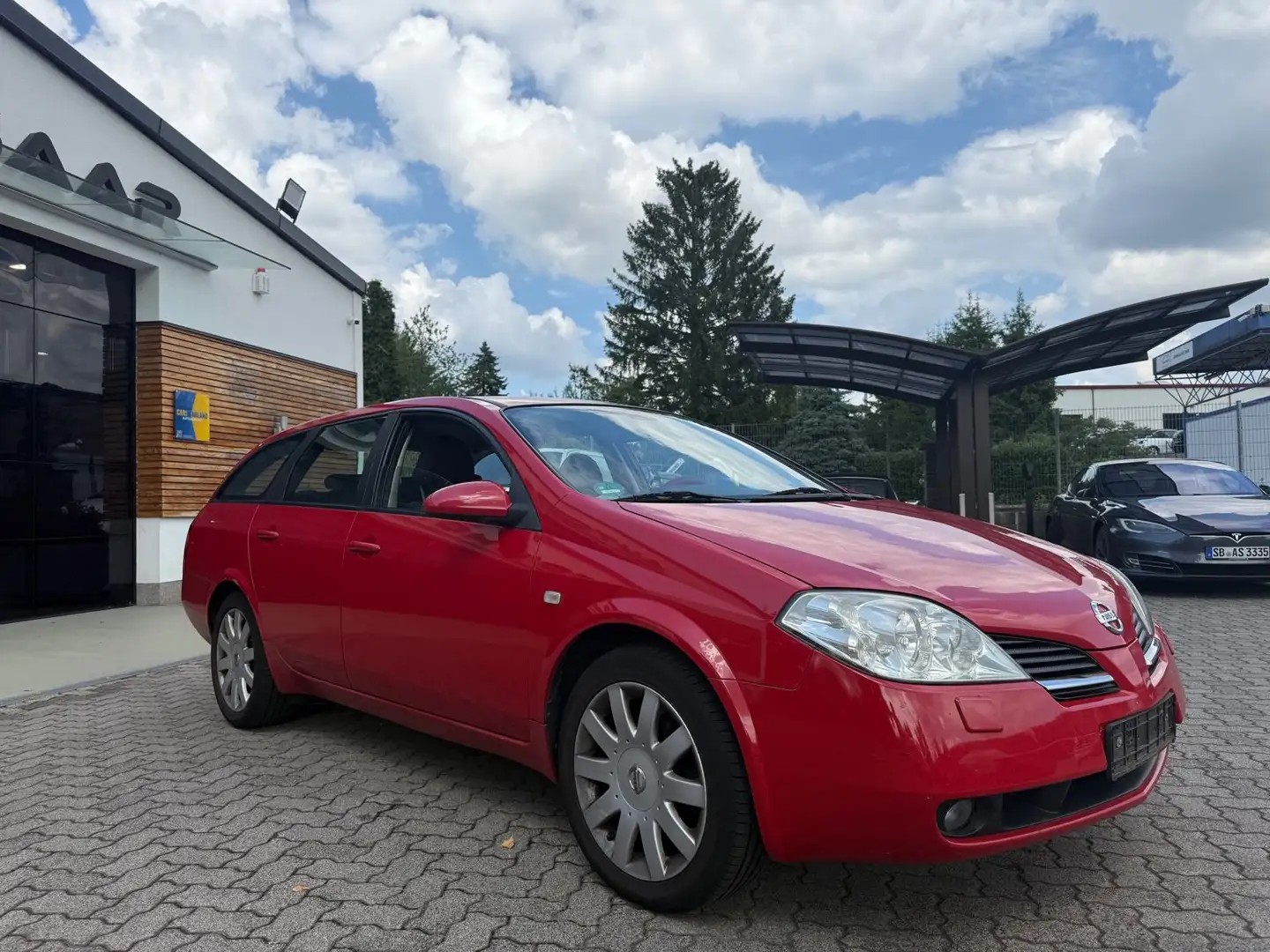 Nissan Primera Traveller Tekna Tüv bis 2027 Roşu - 2