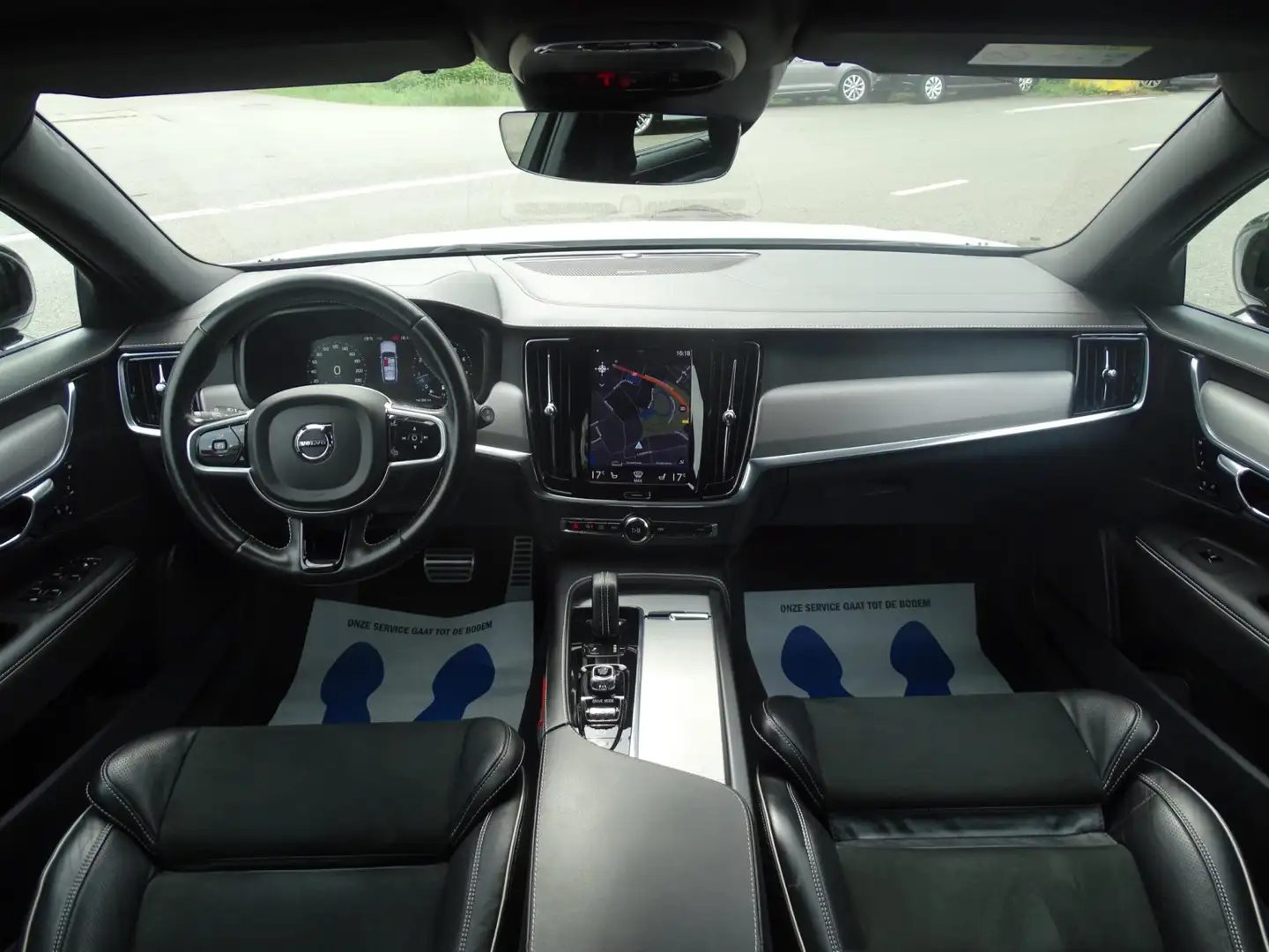 Volvo V90 2.0 B4 R-Design - COMFORT STOELEN - STUUR / STOEL Білий - 2