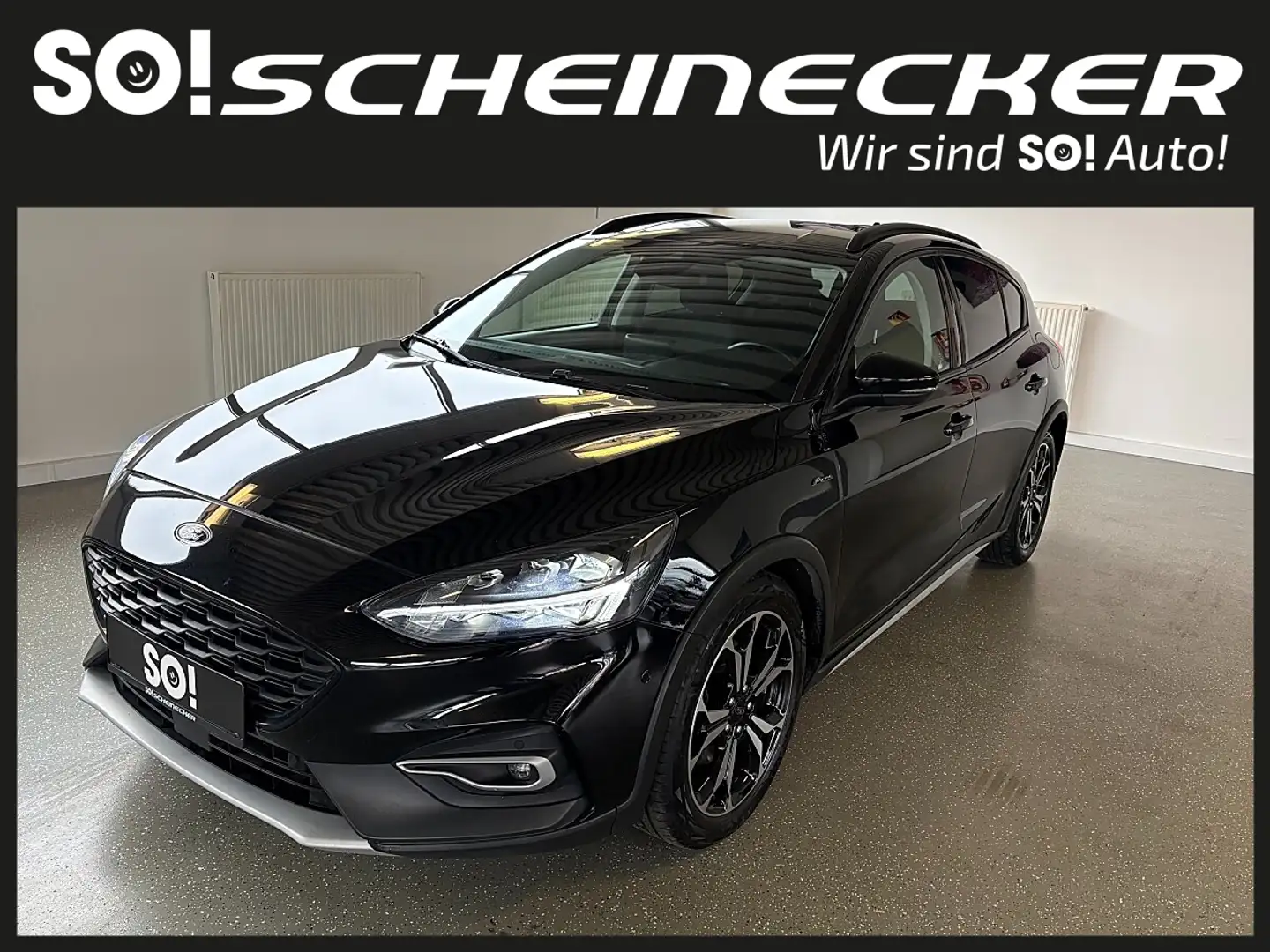 Ford Focus 1,0 EcoBoost Active Schwarz - 2