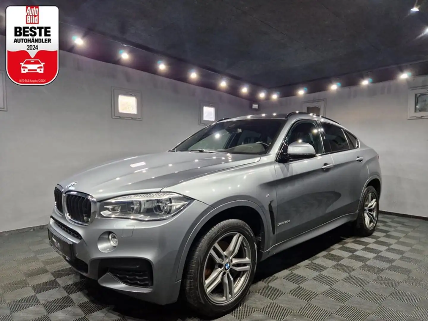 BMW X6 xDrive 30 d|M-PAKET|AUTOM|LEDER|LED|HEAD Grau - 1