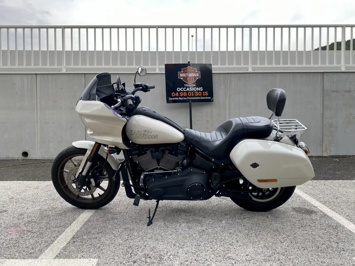 Harley-Davidson Low Rider Blanc - 2