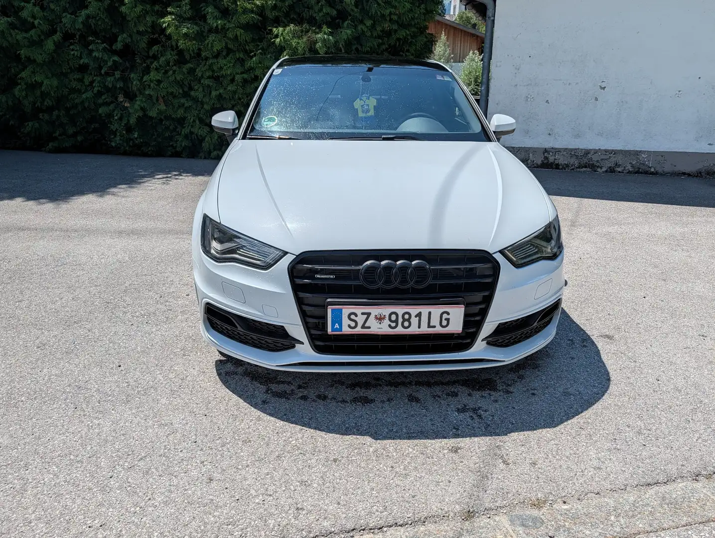 Audi A3 SB quattro Sport 2,0 TDI S-tronic Weiß - 1
