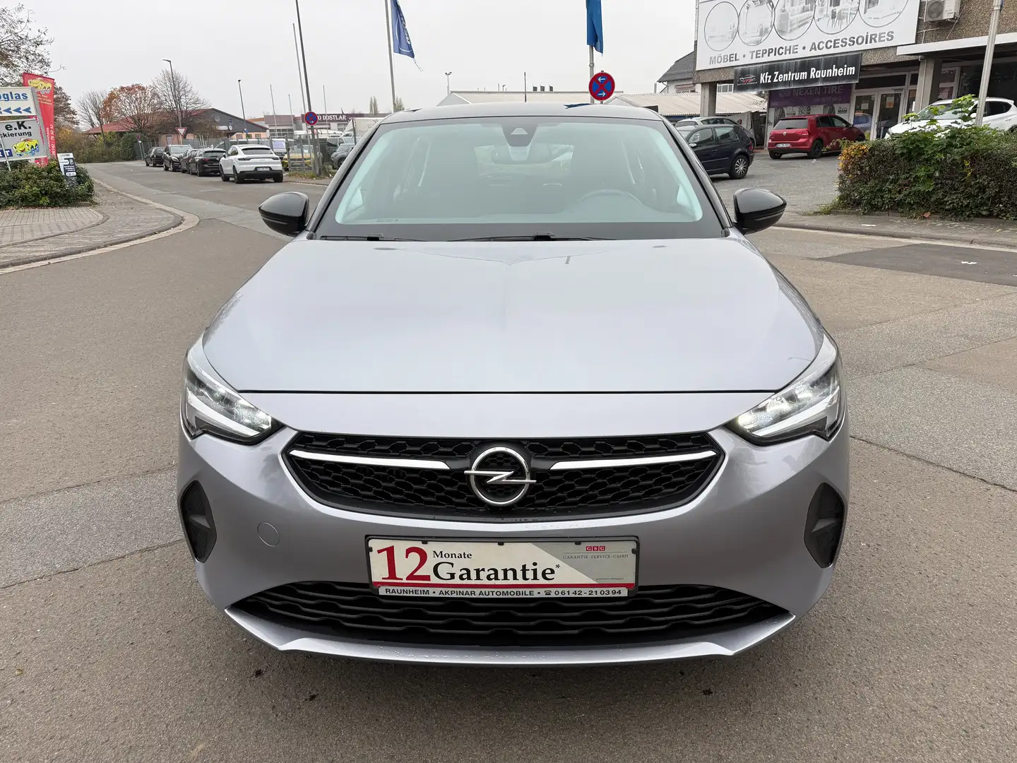 Opel Corsa F 1.2 Turbo Automatik (NAVI*PDC*TEL*DRIVE-MODE) Grau - 2
