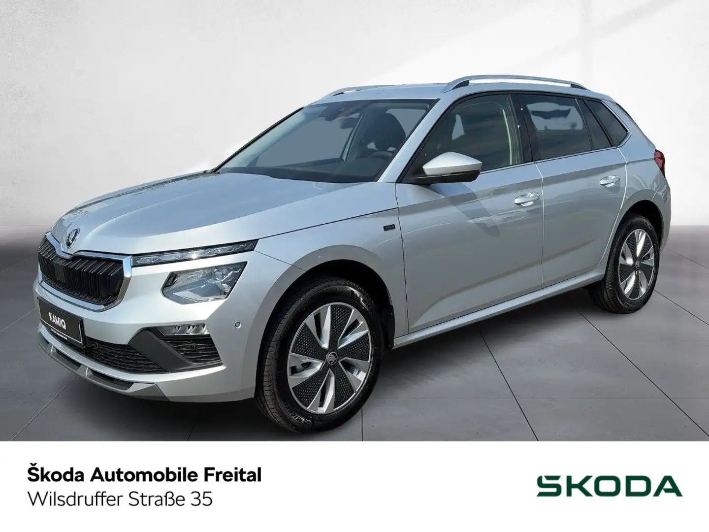Skoda Kamiq TOUR 1,0 TSI DSG *AHZV / NAVI / KAMERA* Silber - 1