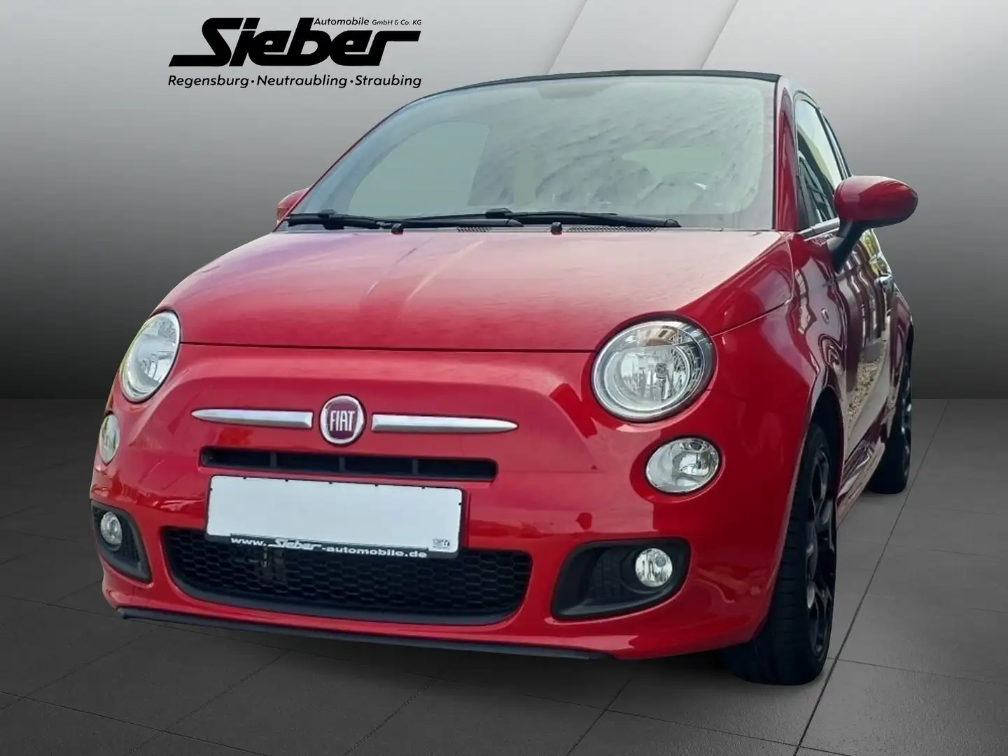 Fiat 500C 500 Cabrio 1.2 Sport **Sport**Klimaanlage** Rot - 2