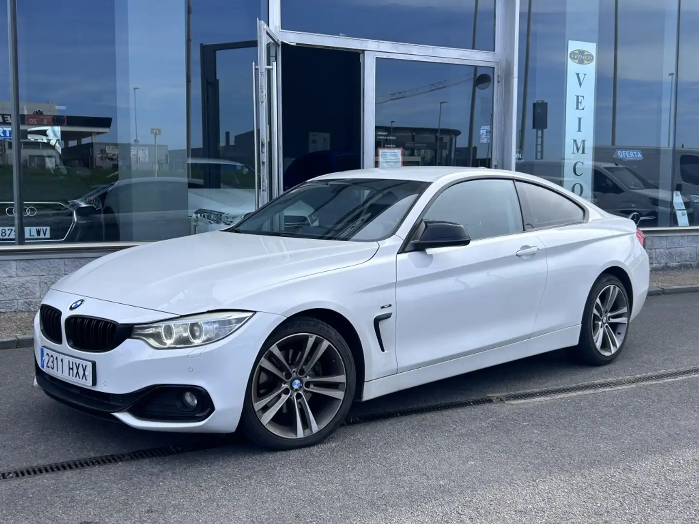 BMW 420 420d Coupé Sport Blanco - 1
