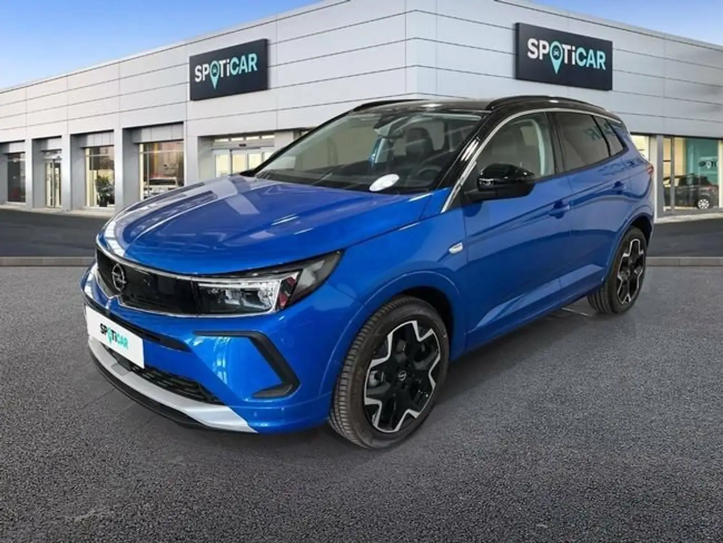 Opel Grandland 1.2 Turbo Ultimate Bleu - 1