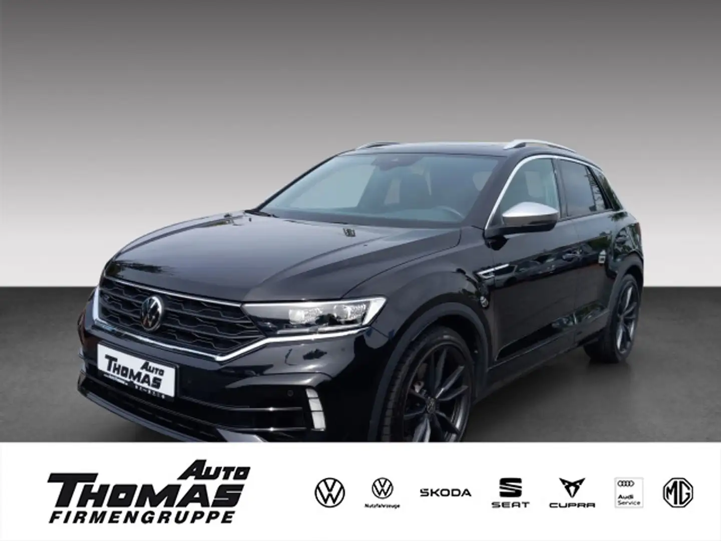 Volkswagen T-Roc R 2.0TSI DSG 4Motion *AHK*PANO*KAMERA*SHZ* Schwarz - 1