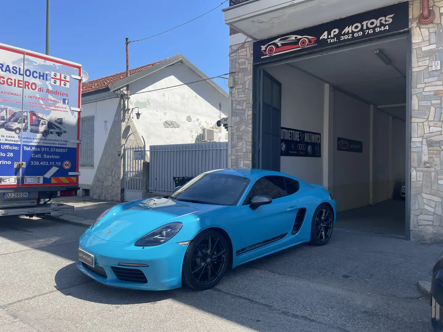Porsche Cayman 718 Cayman 2.0 T 300cv pdk Blu/Azzurro - 1