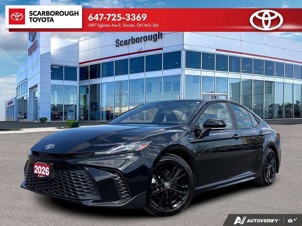 Black 2026 Toyota Camry Sedan  Automatic
